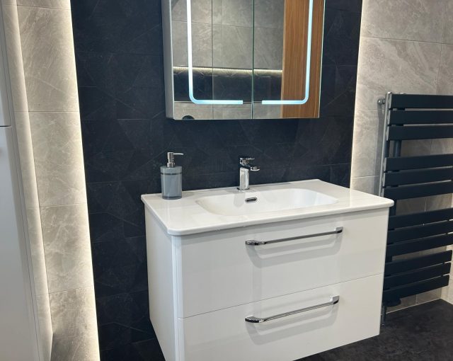 3d wall with feature tile